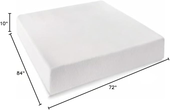 Best Price Mattress 10 Inch Cal King Mattress Bed-In-A-Box, Green Tea Memory Foam