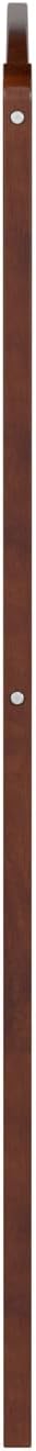 AFI Richmond Queen Size Headboard with Attachable Charger in Walnut