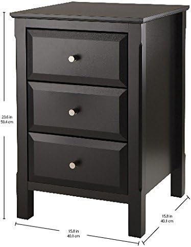 WINSOME Timmy Accent Table, NO SIZE, Black