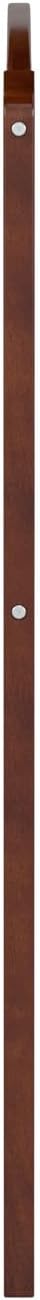 AFI Richmond Twin Size Headboard with Attachable Charger in Walnut