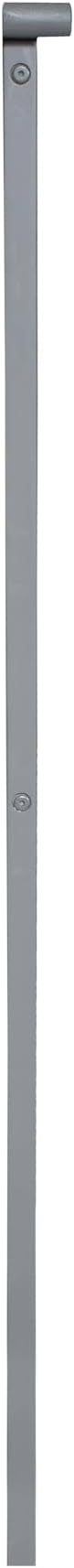 AFI, Madison Full Solid Wood Panel Headboard with Attachable Charger, Grey