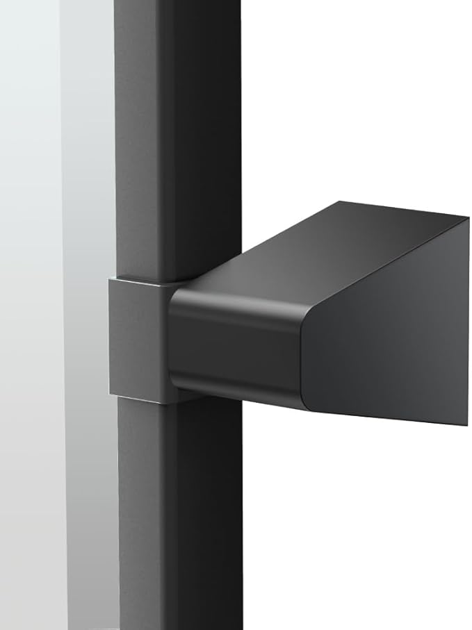 Gatco 5659XFLG A-Line 32" H Framed Oval Mirror, Matte Black