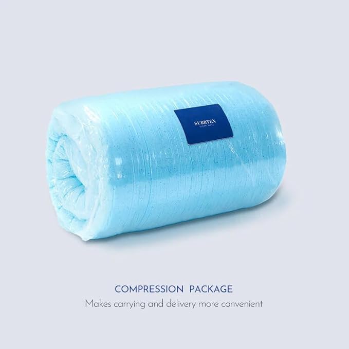 Subrtex Mattress Topper Twin XL, 3 Inch Gel Memory Foam Mattress Topper College Dorm Ventilated Soft Mattress Pad, Bed Topper, CertiPUR-US Certified