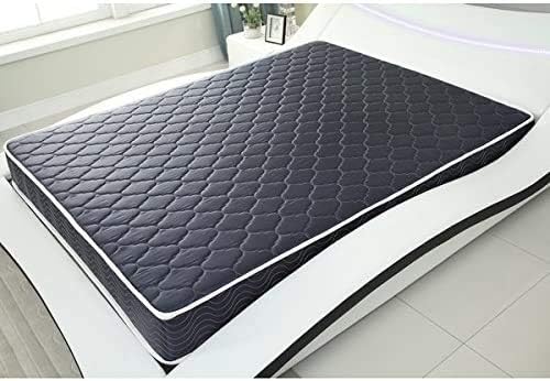 AC Pacific 6-Inch Water-Resistant High-Density Foam Mattress Made in USA with Stylish Diamond-Quilted Breathable Fabric, Distributes Weight Evenly, Full Deluxe, Navy Blue