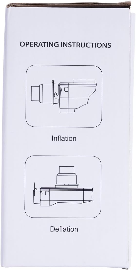 Air Mattress Pump, Rechargeable 6000mAh Portable Air Pump, Quick-Fill Electric Air Inflator Deflator for Outdoor Camping Inflatable Bed Pool Boat Float Raft Swimming Rings Vacuum Bag