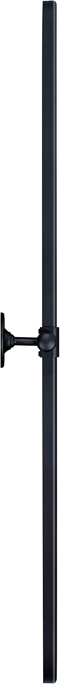 Black Metal Framed Pivot Rectangle Bathroom Mirror Tilting Beveled Vanity Mirrors for Wall, Overall 23.9 x 24 inches (Mirrror 20 x 24 inches)