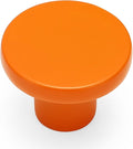 Ravinte 20 Pack Cabinet Knobs Orange Kitchen Cabinet Knobs Round Dresser Drawer Pulls Closet Door Pulls 1-1/5 Inch