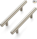 Ravinte 32 Pack 6 inch Cabinet Pulls Brushed Nickel Stainless Steel Kitchen Cupboard Handles Cabinet Handles, 3.5 inch Hole Center