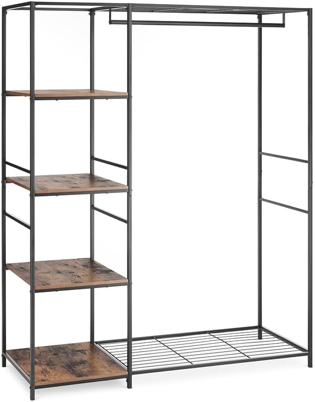 Whitmor Modern Industrial Freestanding Closet Organizer