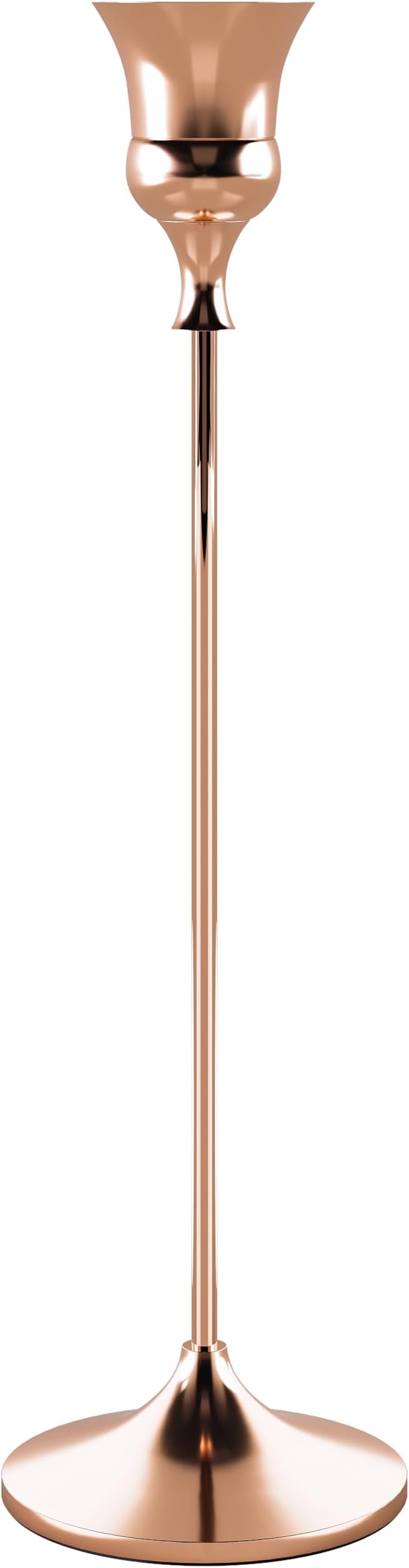 Candlestick Holders Rose Gold, 1 Pack Taper Candle Holder for Candlesticks, Candle Sticks Holder Decor for Home Decor