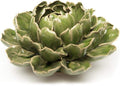 CHIVE ‘Coral’ Decorative Ceramic Flower — Beautiful & Unique Tablescape Piece — Large Floral Green Flower