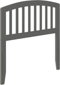 AFI Richmond Twin Size Headboard with Attachable Charger in Grey