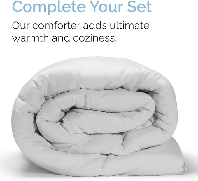 Queen 6 Piece Sheet Set - Comfy Breathable & Cooling - Ultra-Soft Hotel Luxury Bedding Set w/ 8-16 Inch Deep Pockets - 1 Flat & 1 Fitted Sheet & 4 Pillowcases - Wrinkle Free & Easy Care - Light Grey