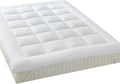 Royal Hotel Bedding Mattress Topper, Twin-XL, 2 Inches Hypoallergenic Overfilled Down Alternative Anchor Bands Mattress Topper