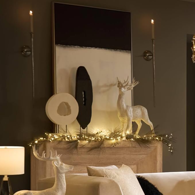 Aspar Wall Sconce, Modern Candle Holder with Elegant Hook Design, Versatile Decorative Lighting for Indoor Wall Decor and Ambiance Setting, Gold (Candle Not Included)