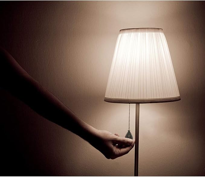 Bronze Ceiling Fan Pull Chain Set, Decorative Fan Pull Chain Pendant Extension, 12 Inches Lighting & Fan Beaded Ball Pull Chain Extender with Connector (4 Pack)