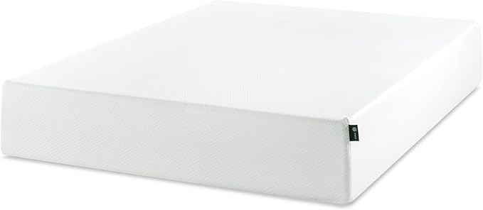 ZINUS 12 Inch Twin Green Tea Memory Foam Mattress [New Version], Fiberglass free, Medium Firm Feel, Zoned Pressure Relief, Certified Safe Foams & Fabric, Mattress in A Box