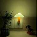 Night Lights Plug into Wall - Sensor LED Mushroom Light, Cute Energy Saving Mushroom Lamp for Adults Kids Living Room Bedroom Kitchen, Bathroom Toilet, Stairs, Hallway Corridor, Gift Ideal, Warm White