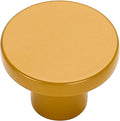 Ravinte 15 Pack Cabinet Knobs Earthy Yellow Kitchen Cabinet Knobs Round Dresser Drawer Pulls Closet Door Pulls 1-1/5 Inch