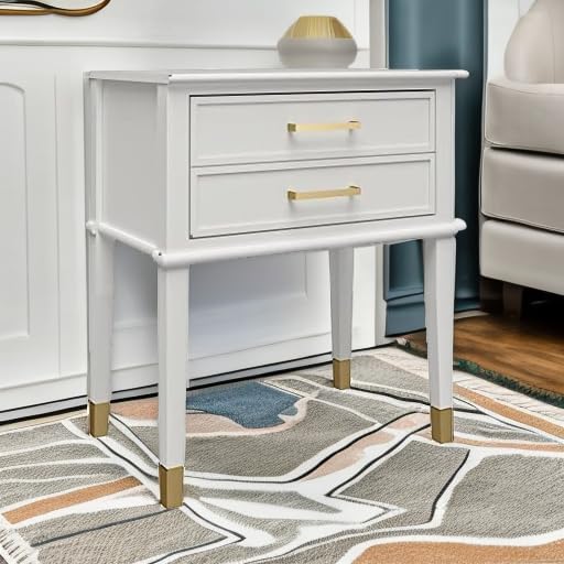 CosmoLiving by Cosmopolitan Westerleigh End Table, White