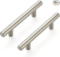 Ravinte 10 Pack 5'' Cabinet Pulls Brushed Nickel Stainless Steel Kitchen Drawer Pulls Cabinet Handles 3" Hole Center