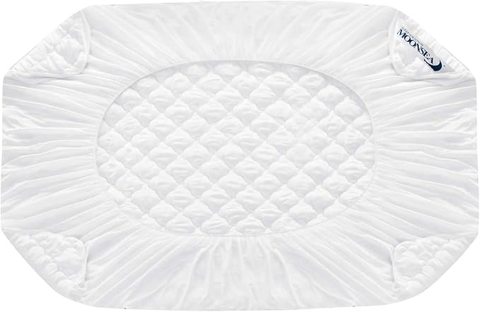 Air Mattress Cover Full Mattress Pad, Thick Quilted Mattress Topper Full, Super Soft Breathable and Noiseless Down Alternative Fiber Pillow Top Mattress Pad (15-23'' Deep Pocket)