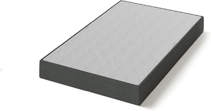 ZINUS 5 Inch Twin WonderBox(TM) Smart Box Spring, Quick Assembly Mattress Foundation, Durable Metal Frame, Grey