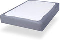 Box Spring Cover Queen Size, Alternates for Bed Skirt, Smooth and Elastic Woven Material Wrap Around 4 Sides of The Box Spring, Wrinkle & Fading Resistant, Washable, Dustproof, Gray