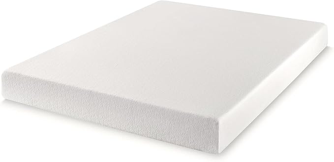 Best Price Mattress 8 inch Twin Mattress Bed-In-A-Box, Green Tea Memory Foam, White