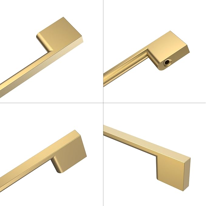 10 Pack Champagne Bronze Cabinet Pulls 3 Inch Cabinet Handles Kitchen Hardware Handles for Cabinets Champagne Dresser Pulls