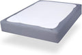 Twin Size Box Spring Cover with Smooth and Elastic Woven Material, Alternates for Bed Skirt, Wrinkle & Fading Resistant, Washable, Dustproof