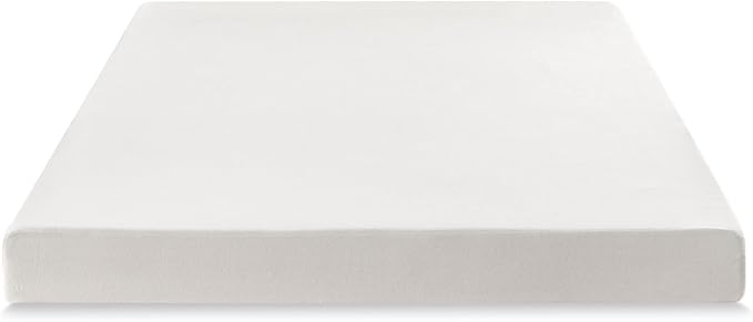 Best Price Mattress 6 inch Twin Mattress Bed-In-A-Box, Green Tea Memory Foam, White