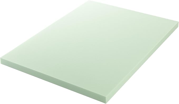 ZINUS 3 Inch Green Tea Memory Foam Mattress Topper, Smaller, More Convenient WonderBox Packaging, Pressure-Relieving Layers, CertiPUR-US Certified, King