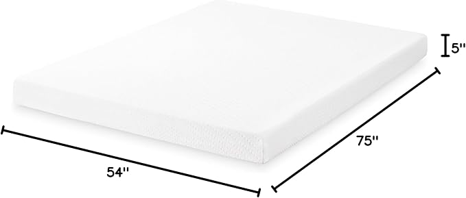 Best Price Green Tea Memory Foam Mattress for Kids & Adults, Medium Firm, 5 Inch Full Size, Bed-in-A-Box