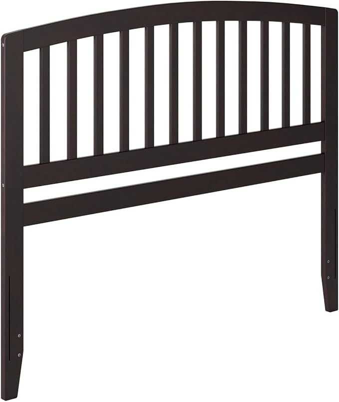 AFI Richmond Queen Size Headboard with Attachable Charger in Espresso