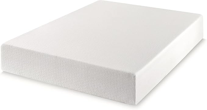 Best Price Mattress 12 Inch King Mattress Bed-In-A-Box, Green Tea Memory Foam, White