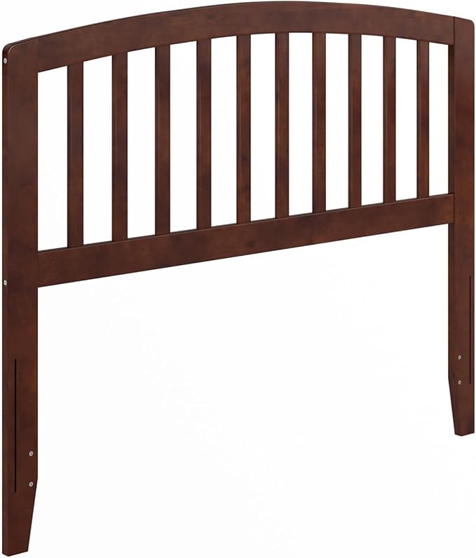 AFI Richmond Full Size Headboard with Attachable Charger in Walnut