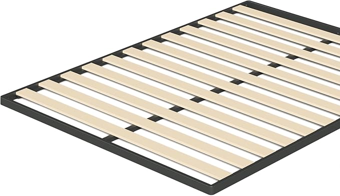 ZINUS Deepak Easy Assembly Wood Slat 1.6 Inch Bunkie Board, Bed Slat Replacement, Full