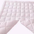 Royal Hotel Bedding Mattress Topper, Top-Split California King, 2 Inches Hypoallergenic Overfilled Down Alternative Anchor Bands Mattress Topper
