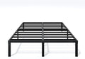 Metal Bed Frame King Size - 14 Inch Heavy-Duty King Platform Bed Frame No Box Spring Needed, Easy Assembly, Noise-Free, Sturdy Mattress Foundation, Underbed Storage Space