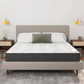 Ottomanson King 9" Hybrid Mattress - Medium-Firm Support - Made in USA - Individually Pocketed Coils & CertiPUR-US Foam - Fiberglass-Free - Bed in a Box