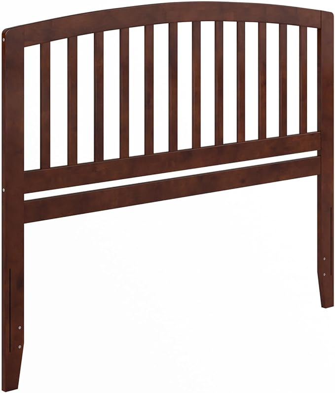 AFI Richmond Queen Size Headboard with Attachable Charger in Walnut