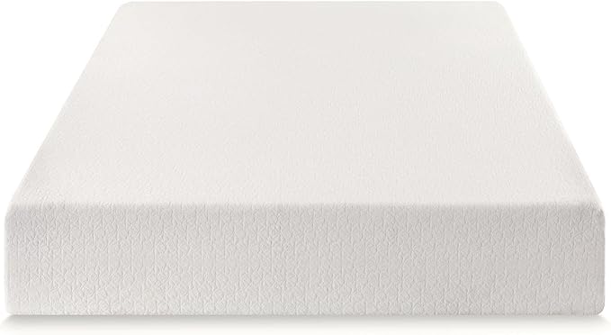 Best Price Mattress 12 Inch King Mattress Bed-In-A-Box, Green Tea Memory Foam, White