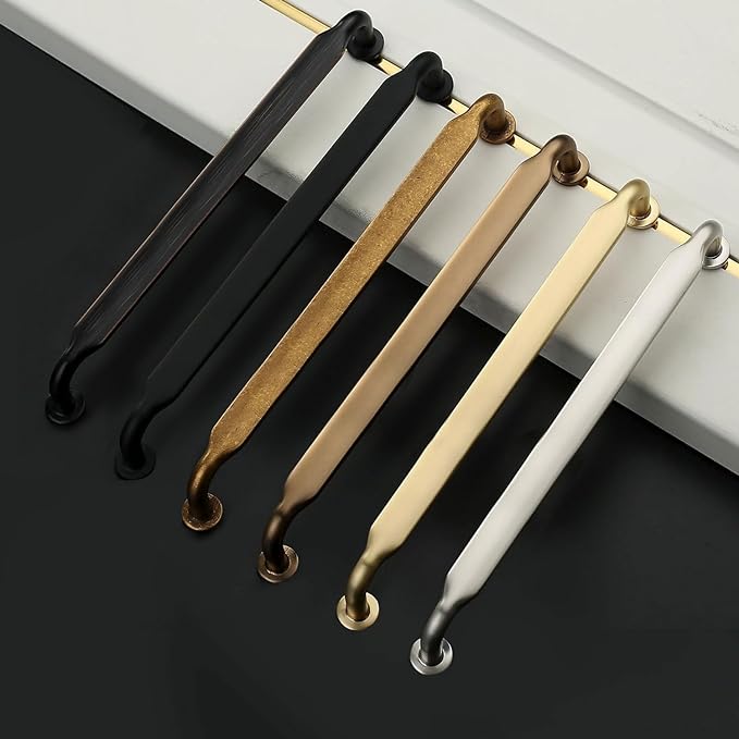 Asidrama 10 Pack 7.5 Inch(192mm) Oil Rubbed Bronze Kitchen Cabinet Handles, Cabinet Pulls Kitchen Cabinet Hardware for Cupboard Drawer Pulls