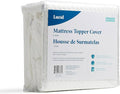 Lucid 2 Inch Mattress Topper Cover Full – Cover For Mattress Topper - Mattress Topper Cover with Zipper – Twin Mattress Cover - Cover Only