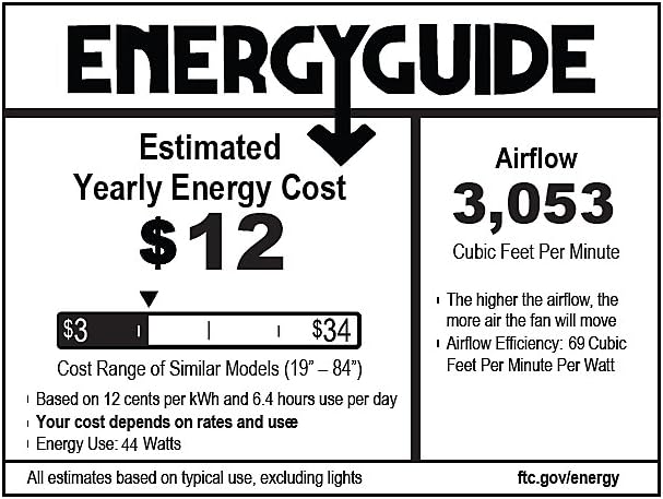 Hunter 44 inch Indoor Ceiling Fan with LED Light and Remote Control - Bronze Modern Ceiling Fan, Standard Mount, 4 Blades, For Bedroom, Living Room, or Kitchen - Dempsey 59444, Noble Bronze