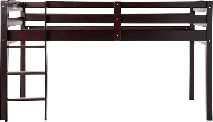 Concord Junior Loft Bed, Twin, Cappuccino