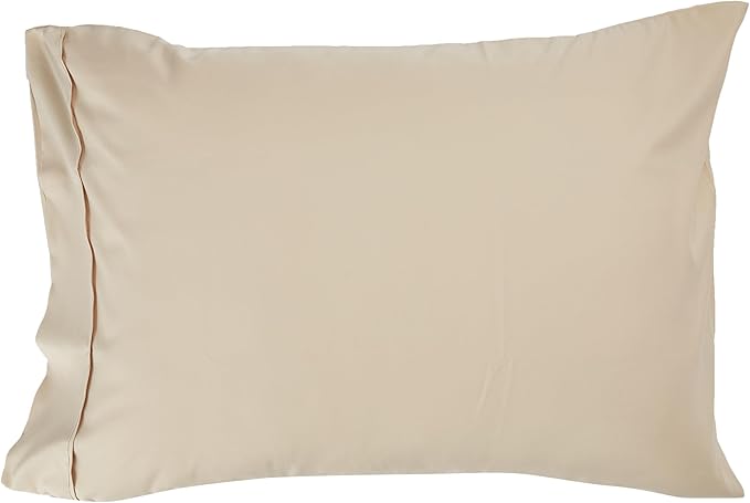 Sweet Home Collection 5 Piece Comforter Set Bag Solid Color All Season Soft Down Alternative Blanket & Luxurious Microfiber Bed Sheets, Beige, Twin XL