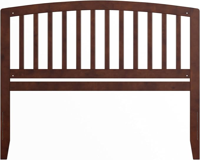AFI Richmond Queen Size Headboard with Attachable Charger in Walnut