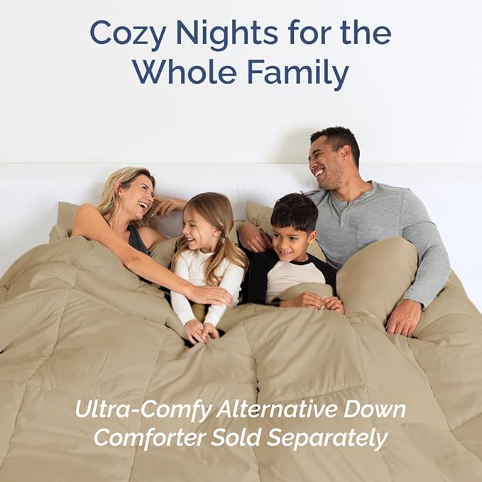 Twin XL Size 3 Piece Sheet Set - Comfy Breathable & Cooling Bed Sheets Set - Hotel Luxury Bedding for Women, Men, Kids, Teens, Boys & Girls - Deep Pockets, Ultra-Soft, Wrinkle Free - Oeko-Tex - Beige